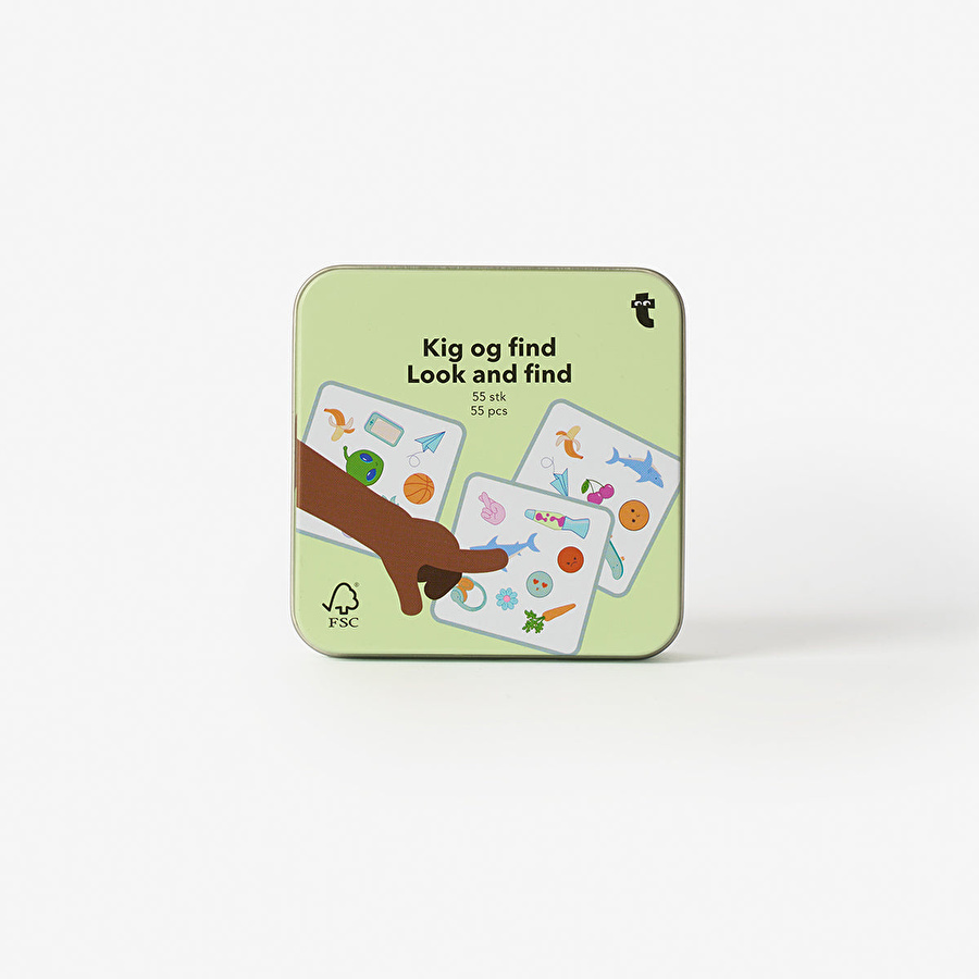 Flying Tiger Copenhagen Bak ve Bul Kart Oyunu