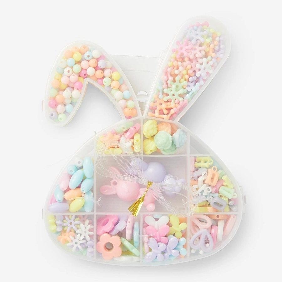 Flying Tiger Copenhagen Tavşan Şeklinde Kutuda Boncuk Seti