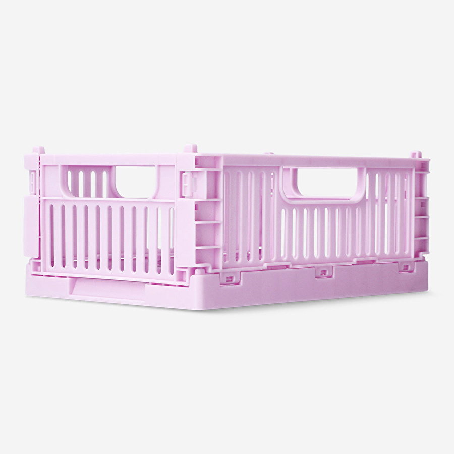 Flying Tiger Copenhagen Pembe Katlanabilir Plastik Kasa 22 cm