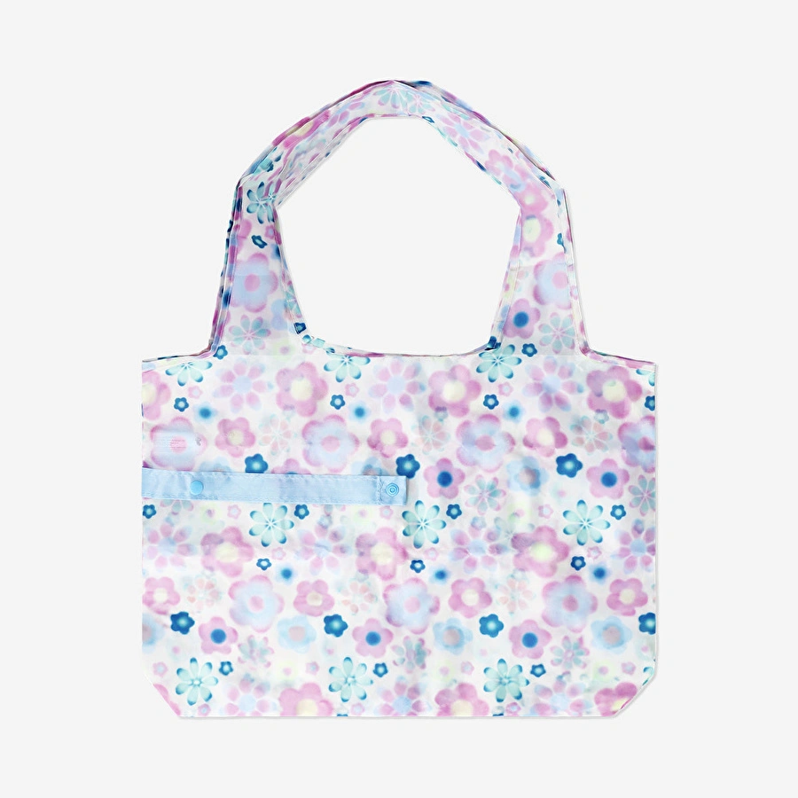Flying Tiger Copenhagen Çiçek Desenli Katlanabilir Çanta