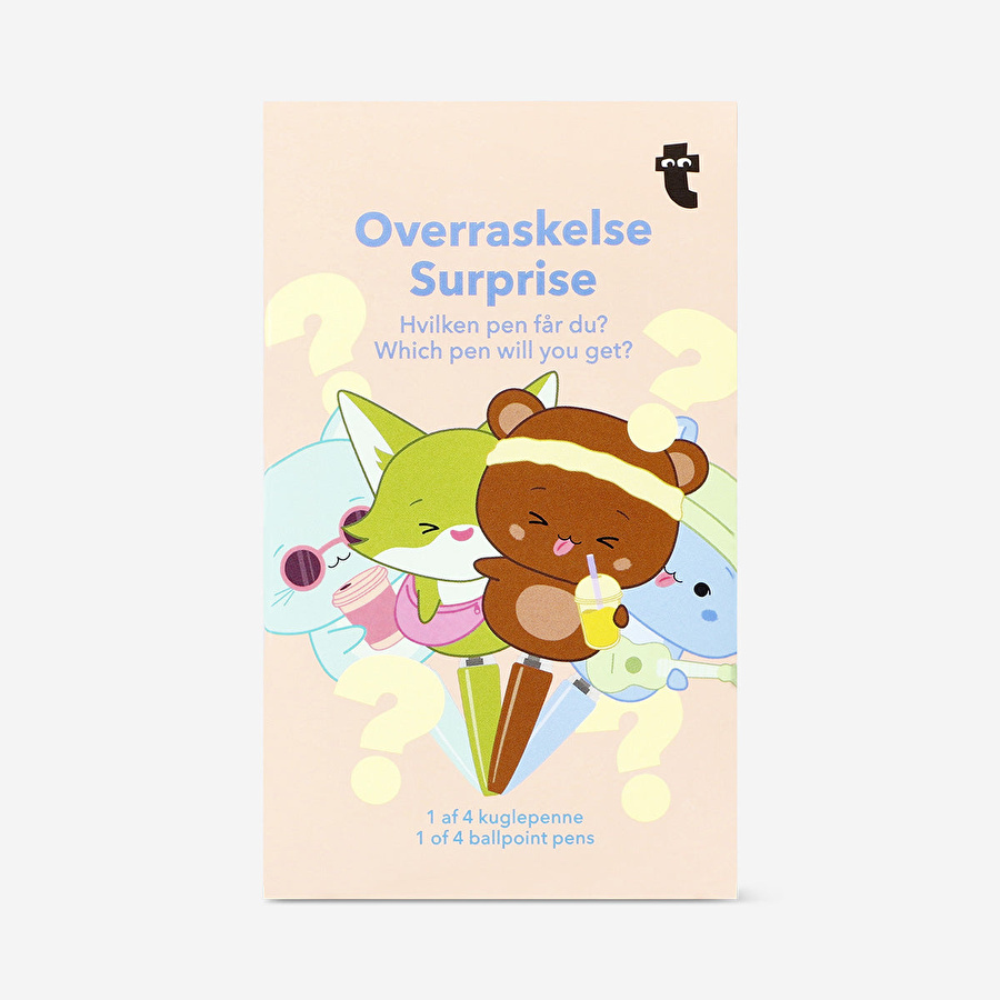 Flying Tiger Copenhagen Yumuşak Detaylı Sürpriz Tükenmez Kalem