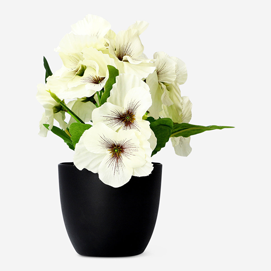 Flying Tiger Copenhagen Saksıda Beyaz Yapay Çiçek