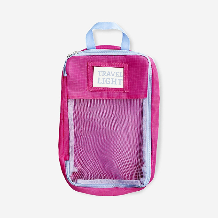 Flying Tiger Copenhagen Küçük Pembe Valiz Düzenleyici