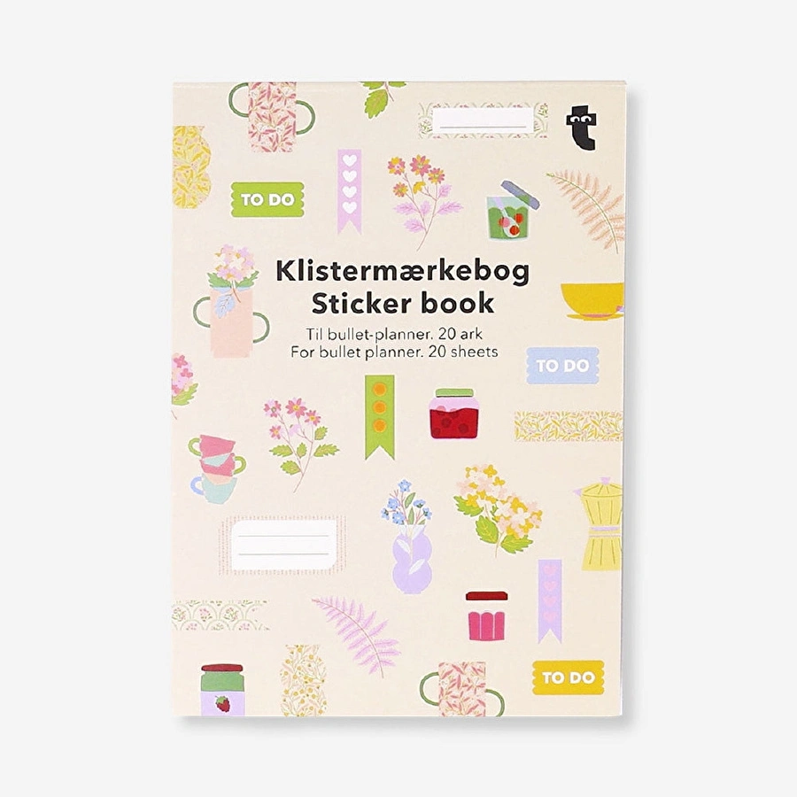 Flying Tiger Copenhagen Planlama Temalı Sticker Kitabı
