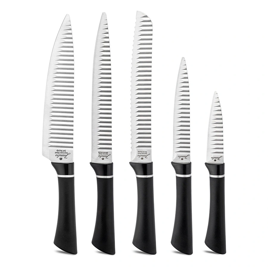 Jumbo New Eva Çelik Bıçak Seti 5 Parça