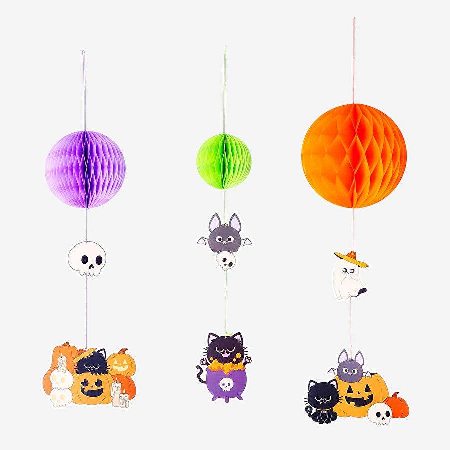 Flying Tiger Copenhagen Çok Renkli Dekoratif Halloween Süsleri