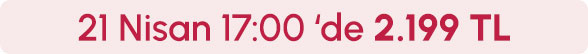 21 Nisan Saat 17:00'de 2.199 TL