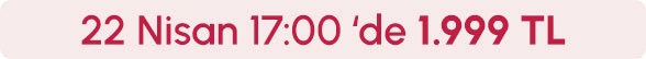22 Nisan Saat 17:00'de 1999 TL