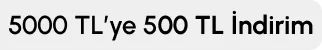 Homend 5000 TL Üzeri 500 TL İndirim