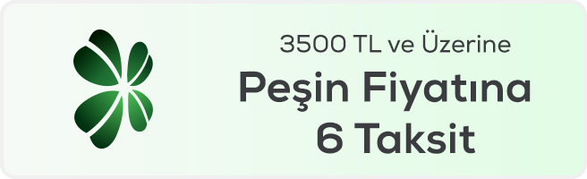 Garanti BBVA'ya Özel 6 Taksit