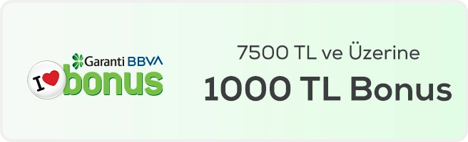 Garanti Bonus 1.000 TL Grup Puan
