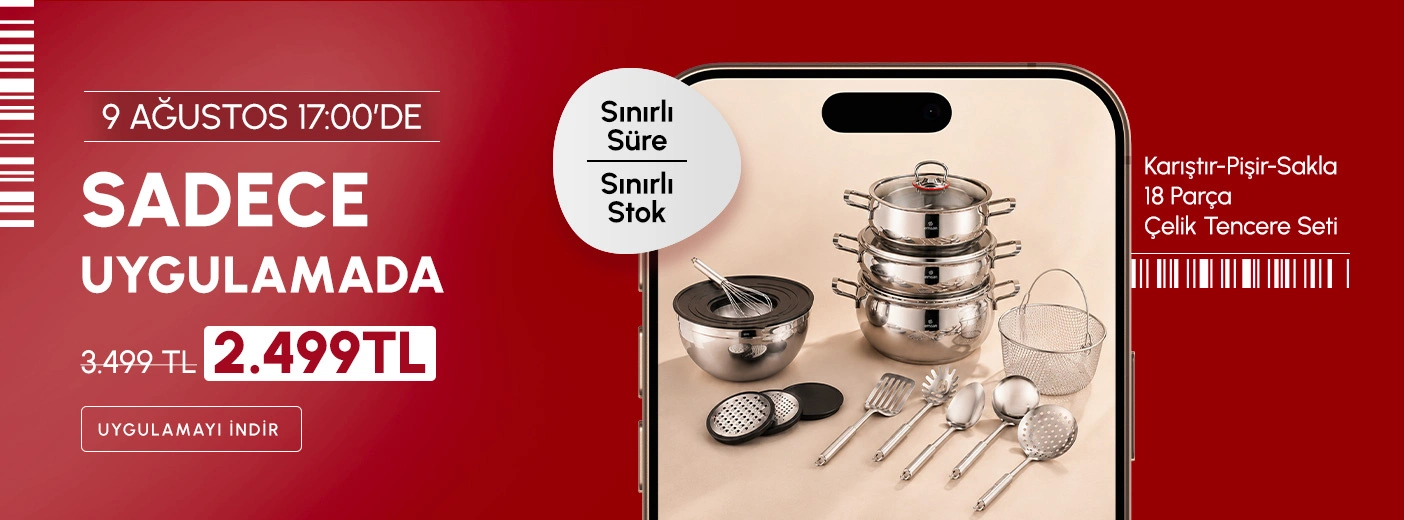 Sınırlı Süre Sınırlı Stok
