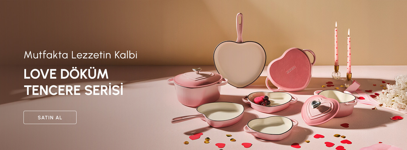 Love Döküm Tencere Serisi