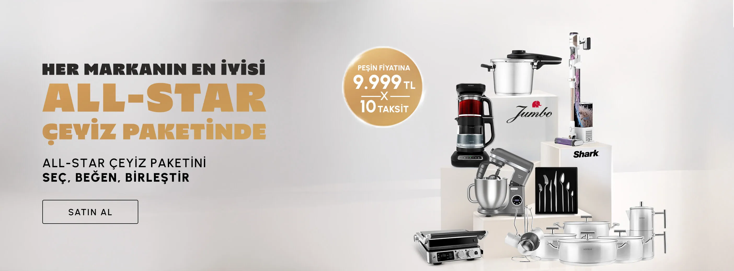 All Star Çeyiz Paketi 99.999 TL