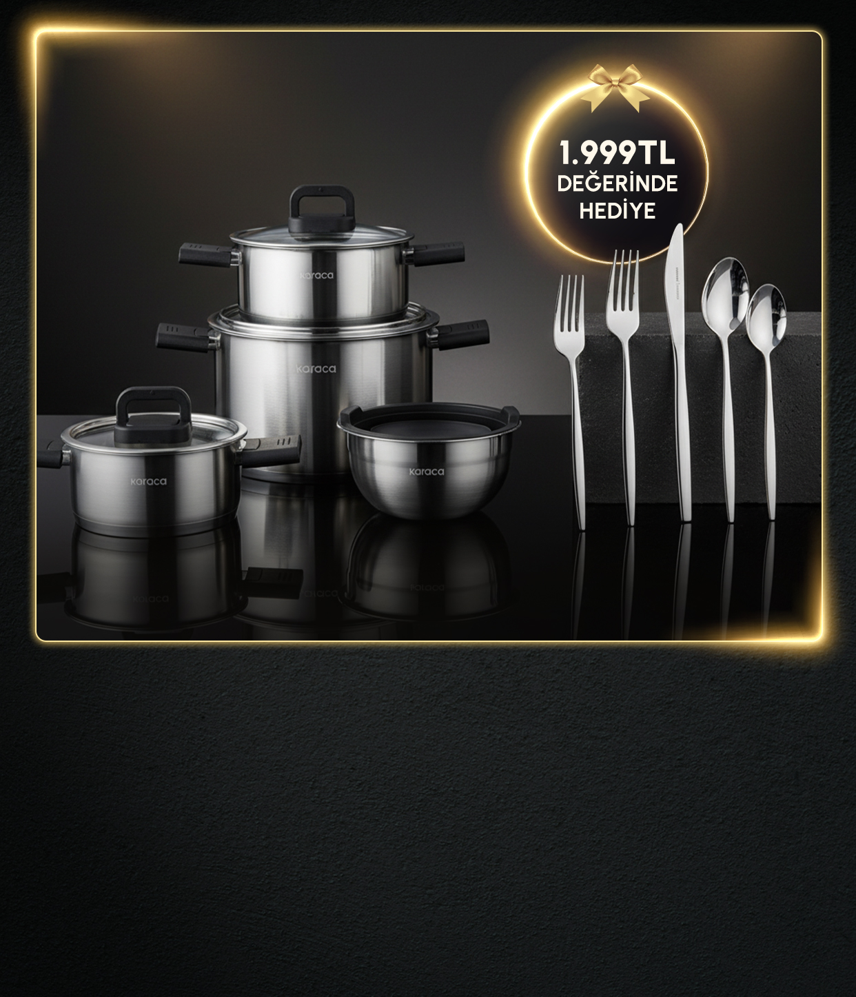 Çatal Kaşık Bıçak Seti Hediye