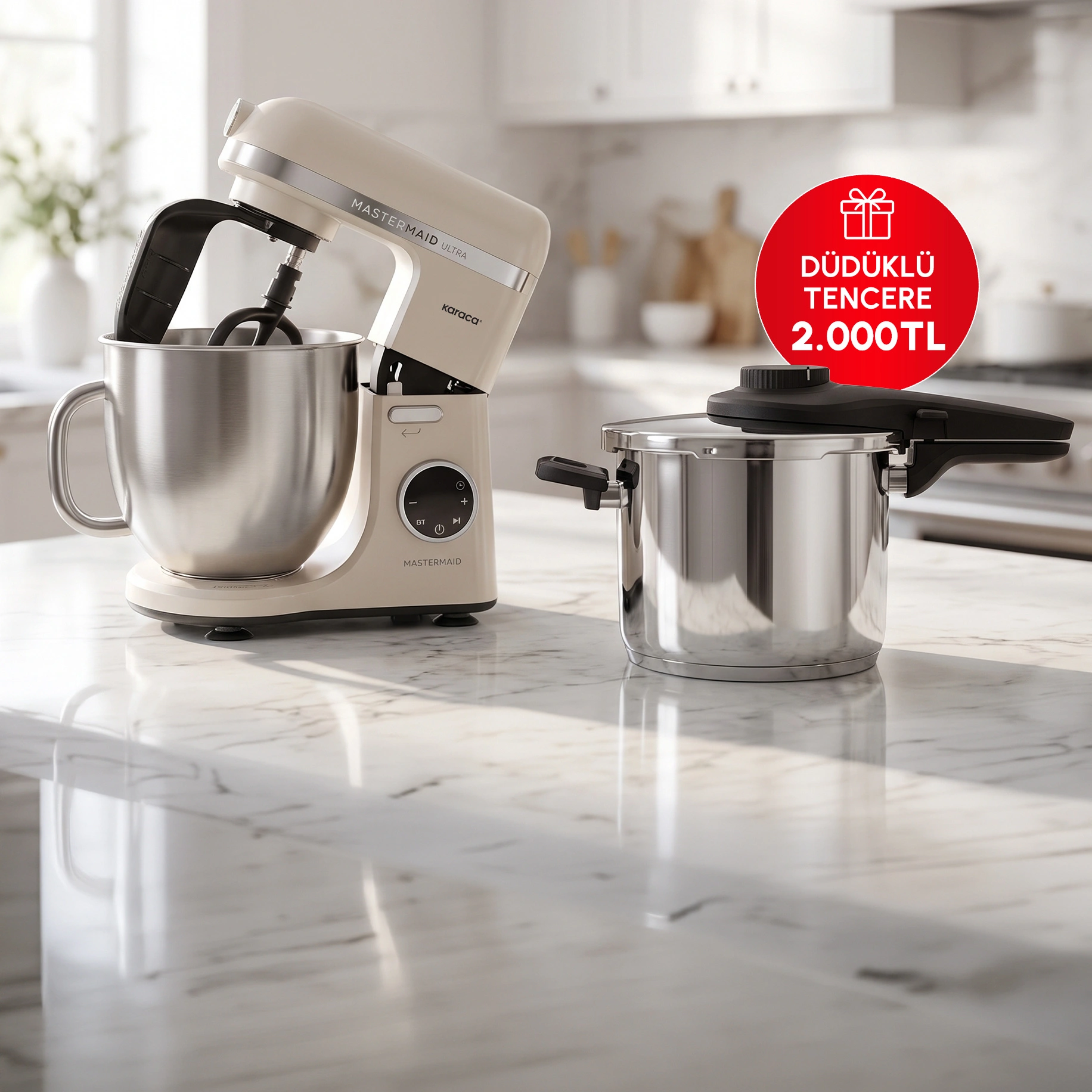 Mastermaid Mutfak Şefi Alana Jumbo Düdüklü Tencere 2.000 TL