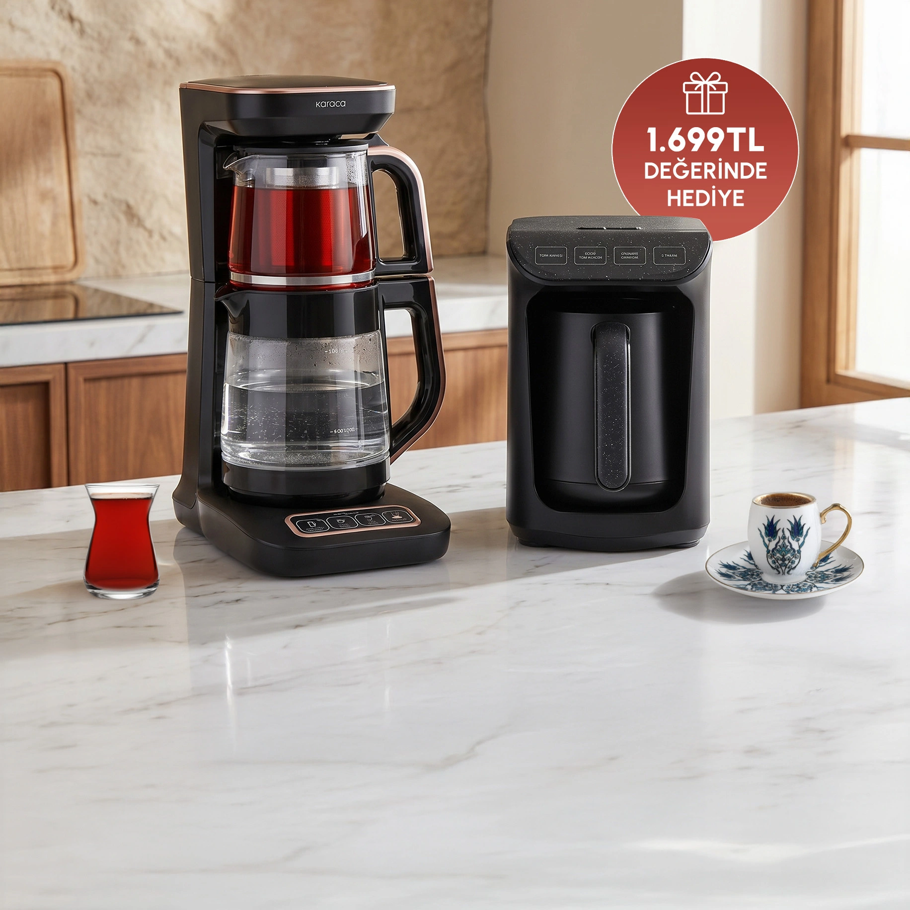 Türk Kahve Makinesi Hediye