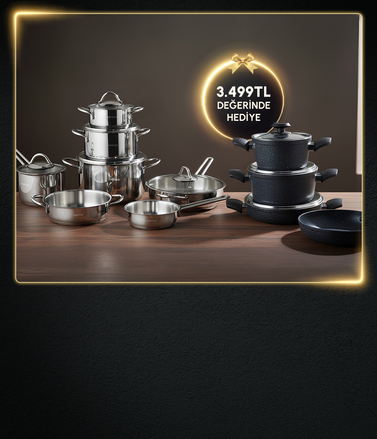 Biogranit Tencere Seti Hediye