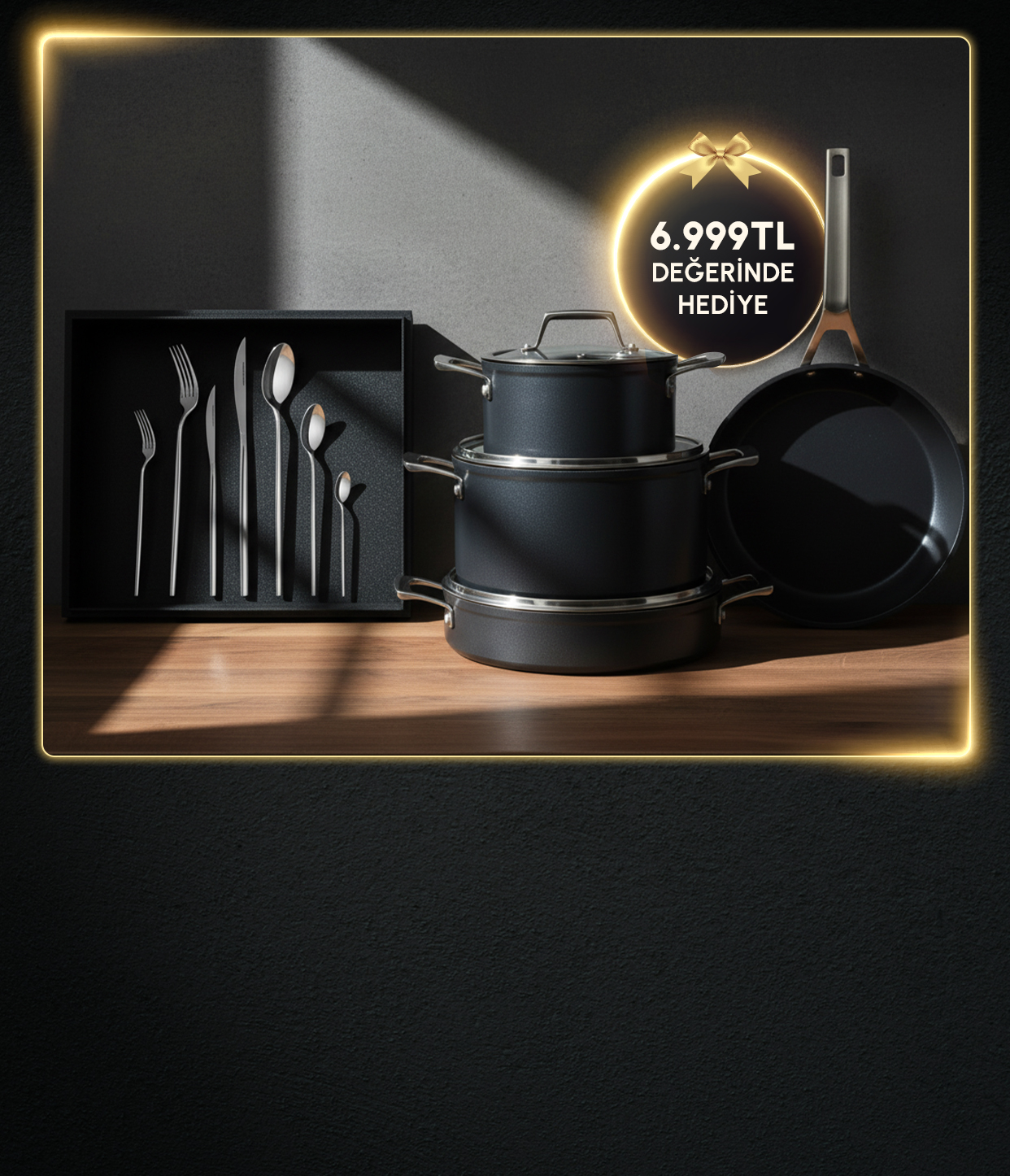 Biodiamond Tencere Seti Hediye
