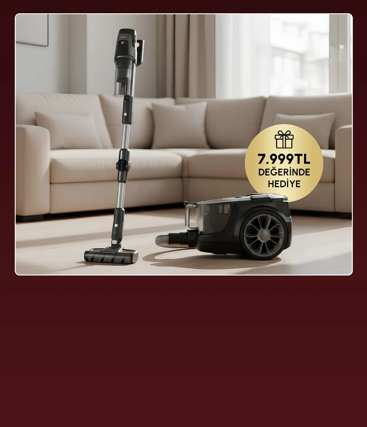 Vantuz Yatay Süpürge Hediye