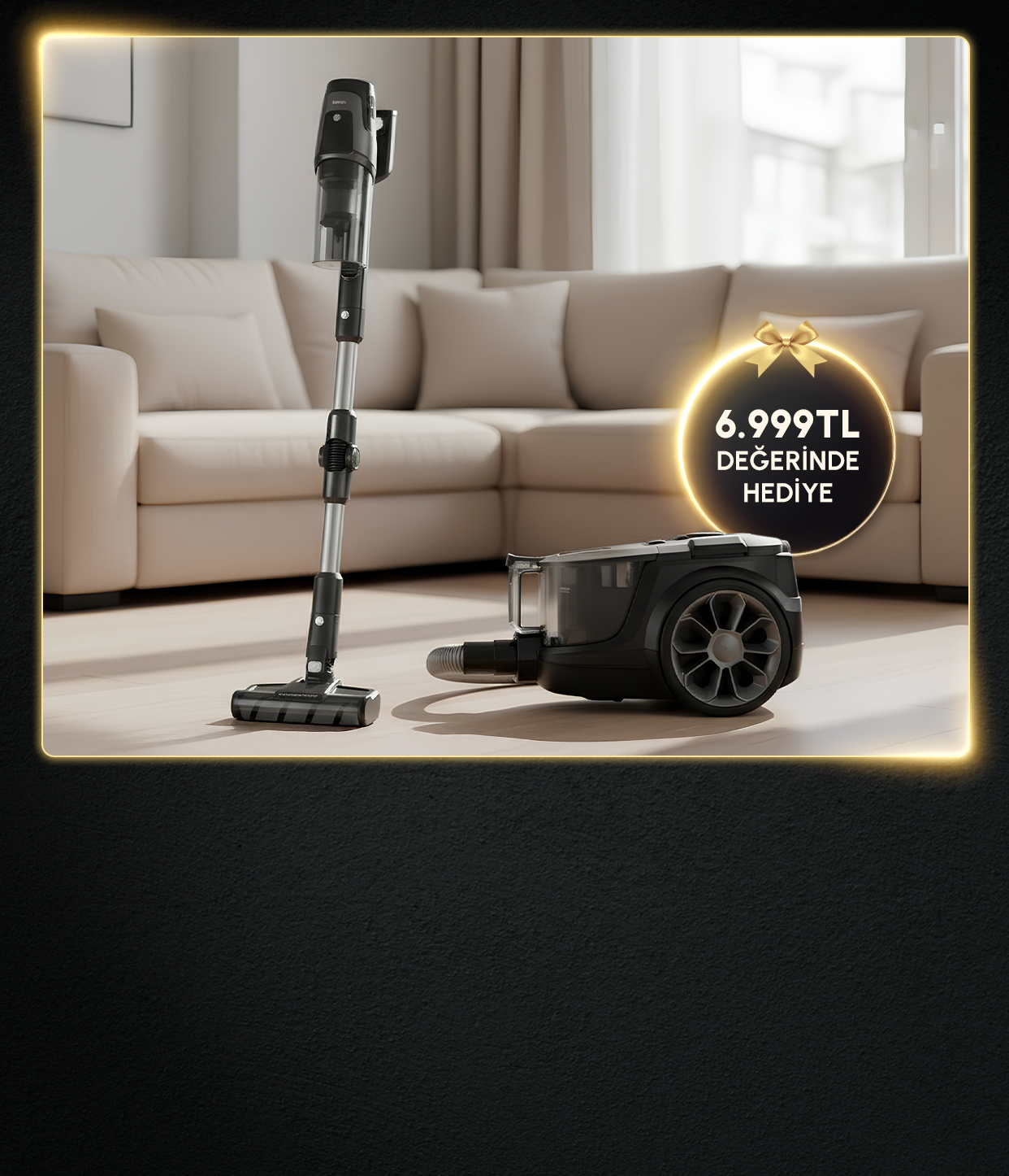 Vantuz Yatay Süpürge Hediye