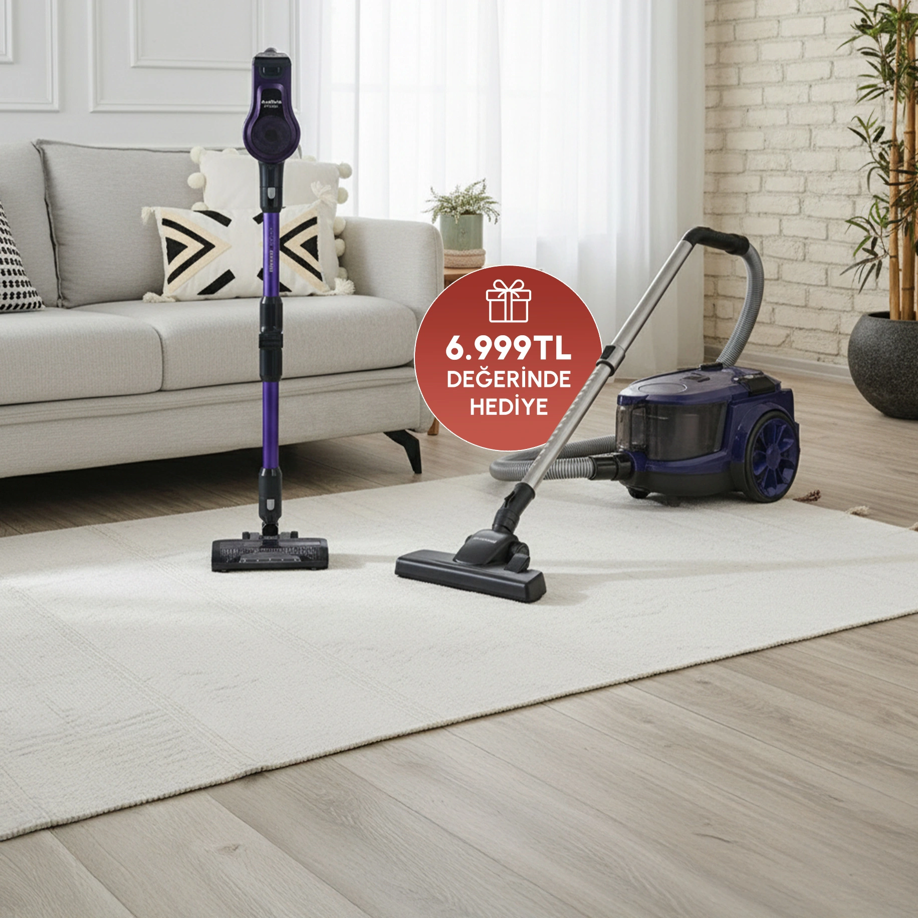 Yatay Süpürge Hediye