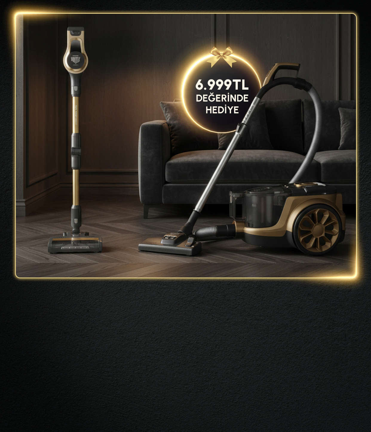 Vantuz Yatay Süpürge Hediye