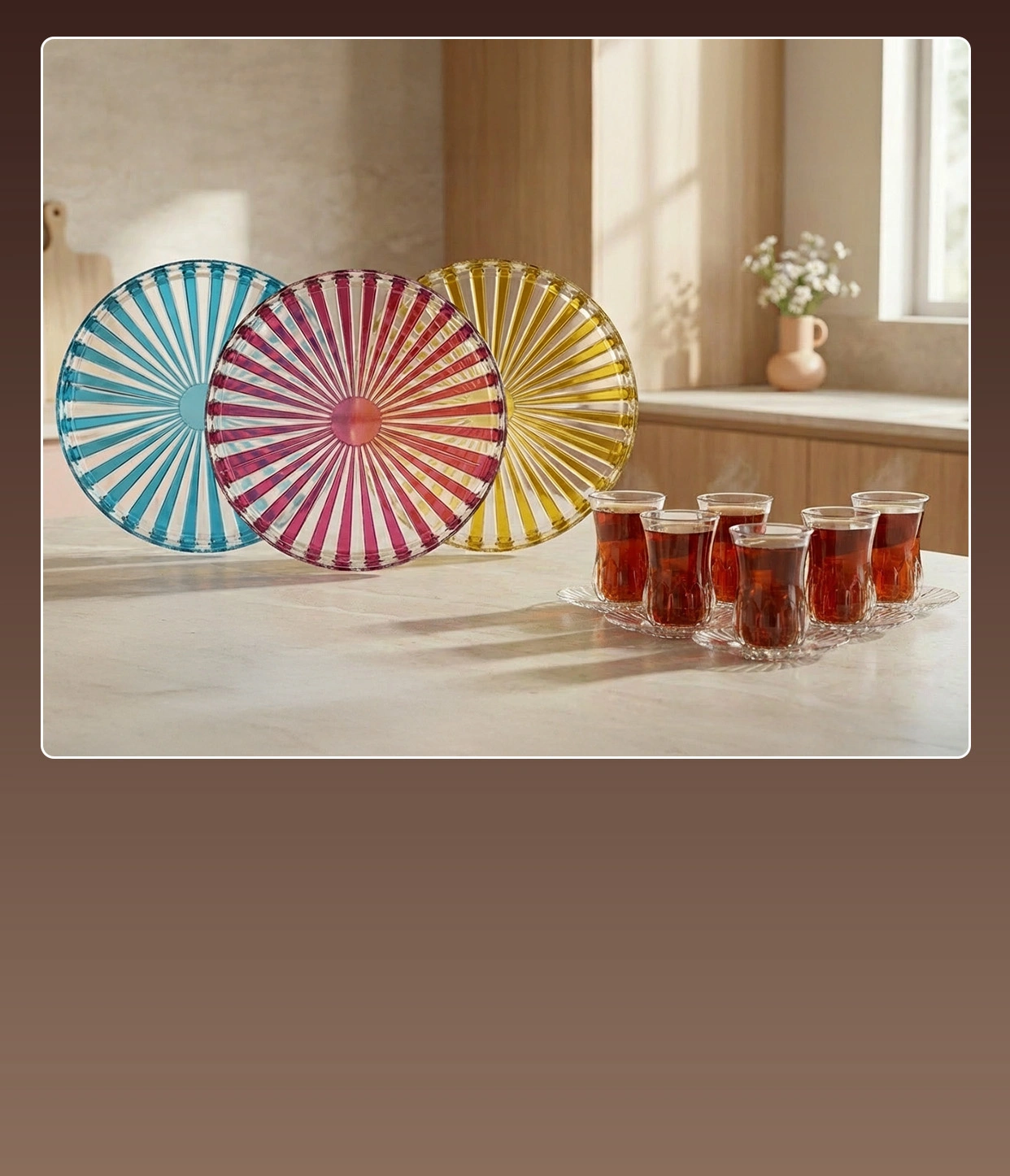 Rcr Çay Bardağı Seti Hediye