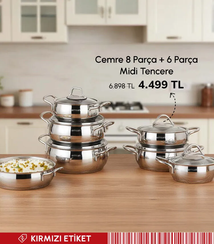 Cemre Tencere Seti