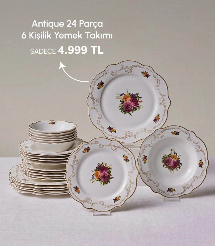 6 Kişilik Yemek Takımları