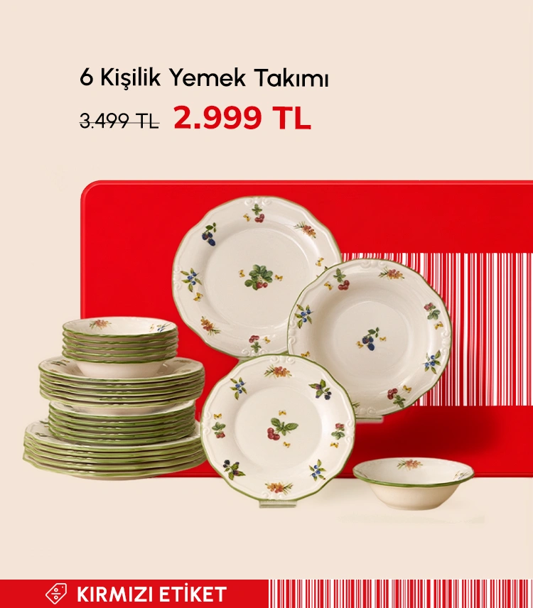 6 Kişilik Yemek Takımları