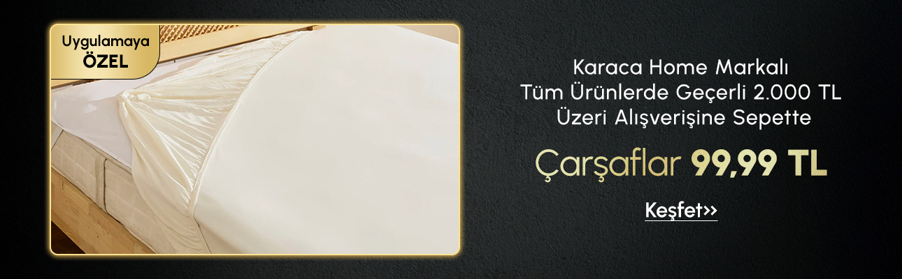 Sepetine Özet Çarşaf 99,99TL