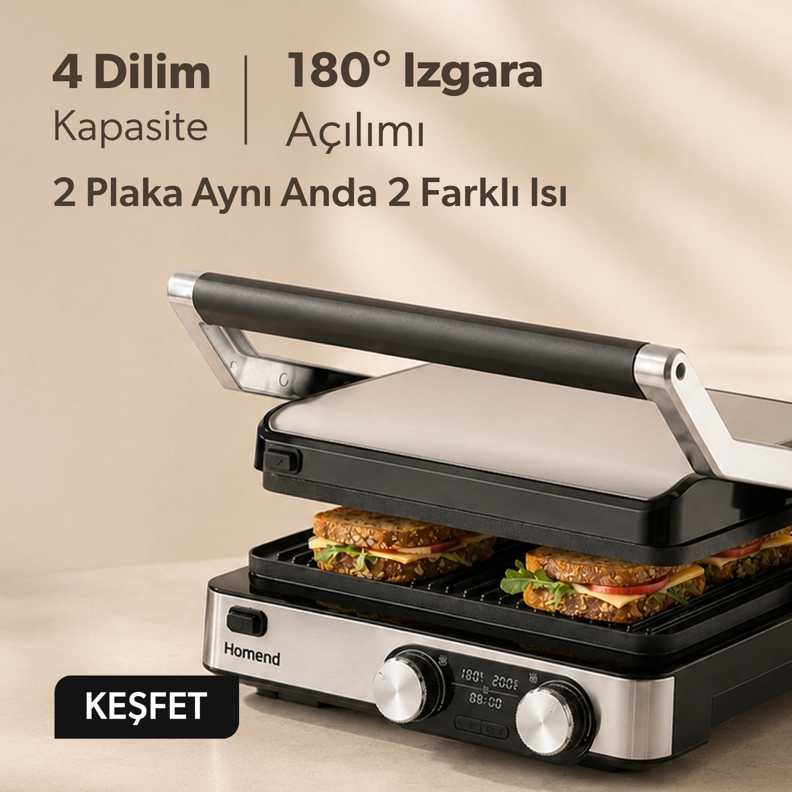 Grillant Tost Makinesi