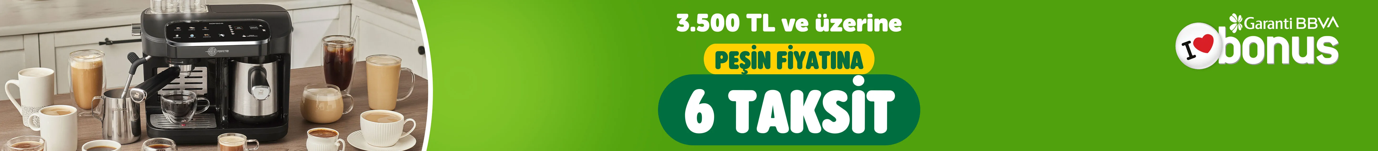 Garanti 6 Taksit Fırsatı