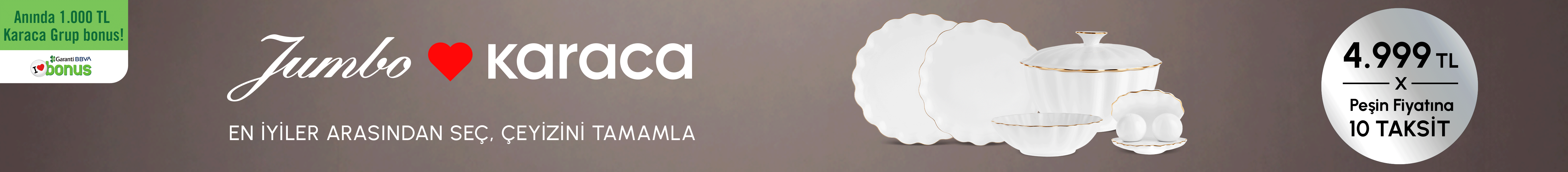 Jumbo x Karaca Çeyiz Paketi
