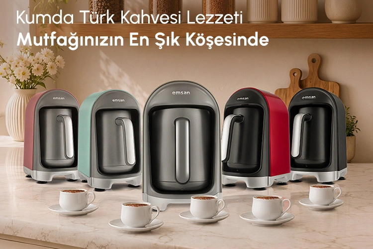 Kumda Kahve Makinesi