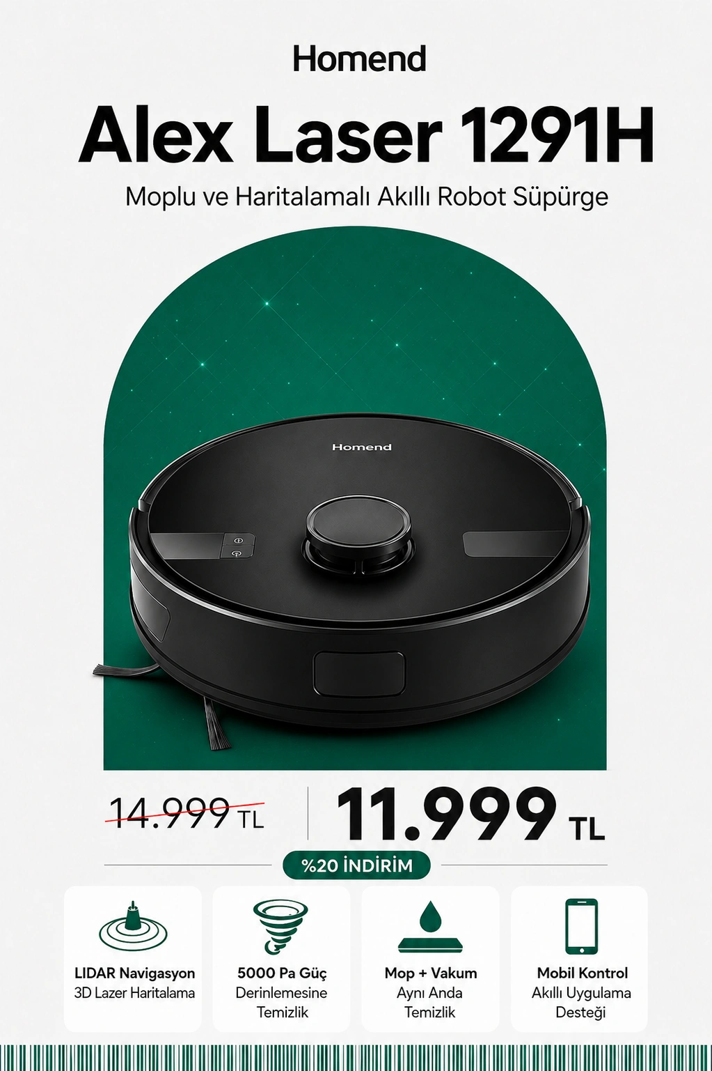 Alex Robot Süpürge