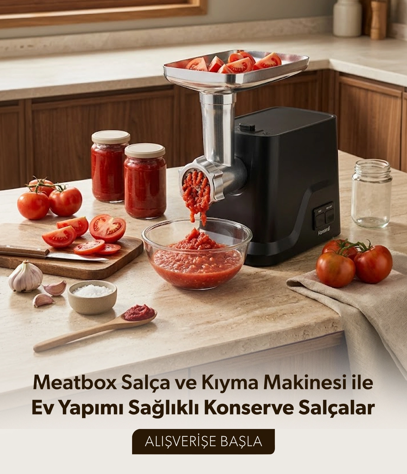 Salça ve Domates Makinesi