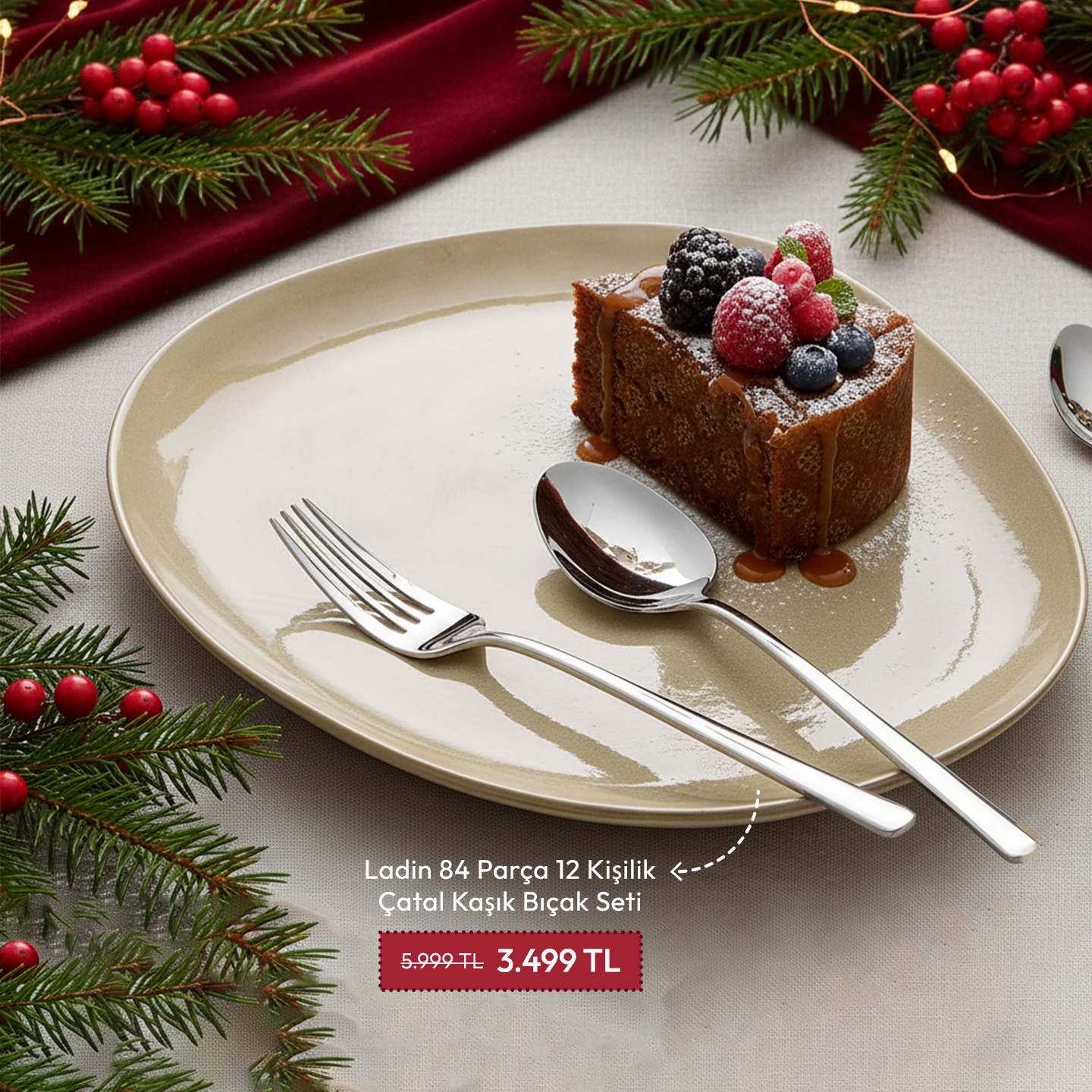 Çatal Kaşık Bıçak Takımı