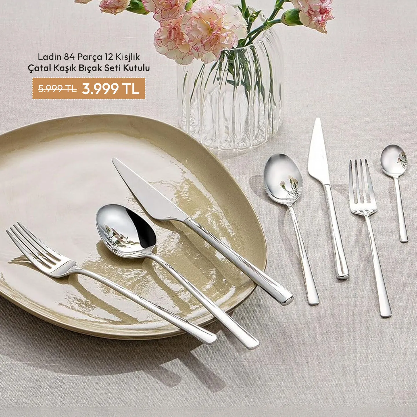 Çatal Kaşık Bıçak Takımı