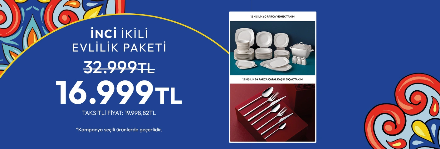 İnci İkili Evlilik Paketi