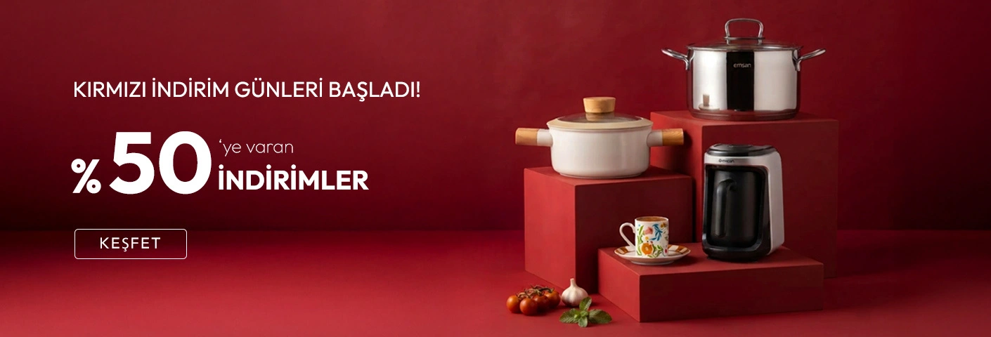 Emsan Kırmızı İndirim Günleri