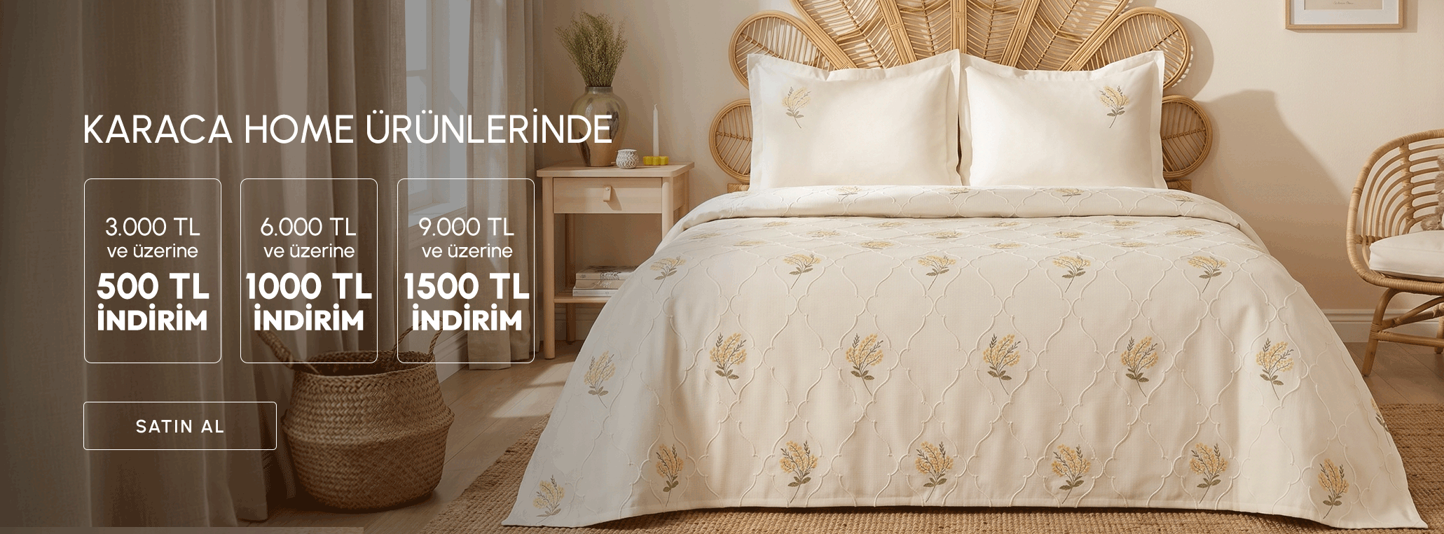3000 TL'ye 500 TL İndirim