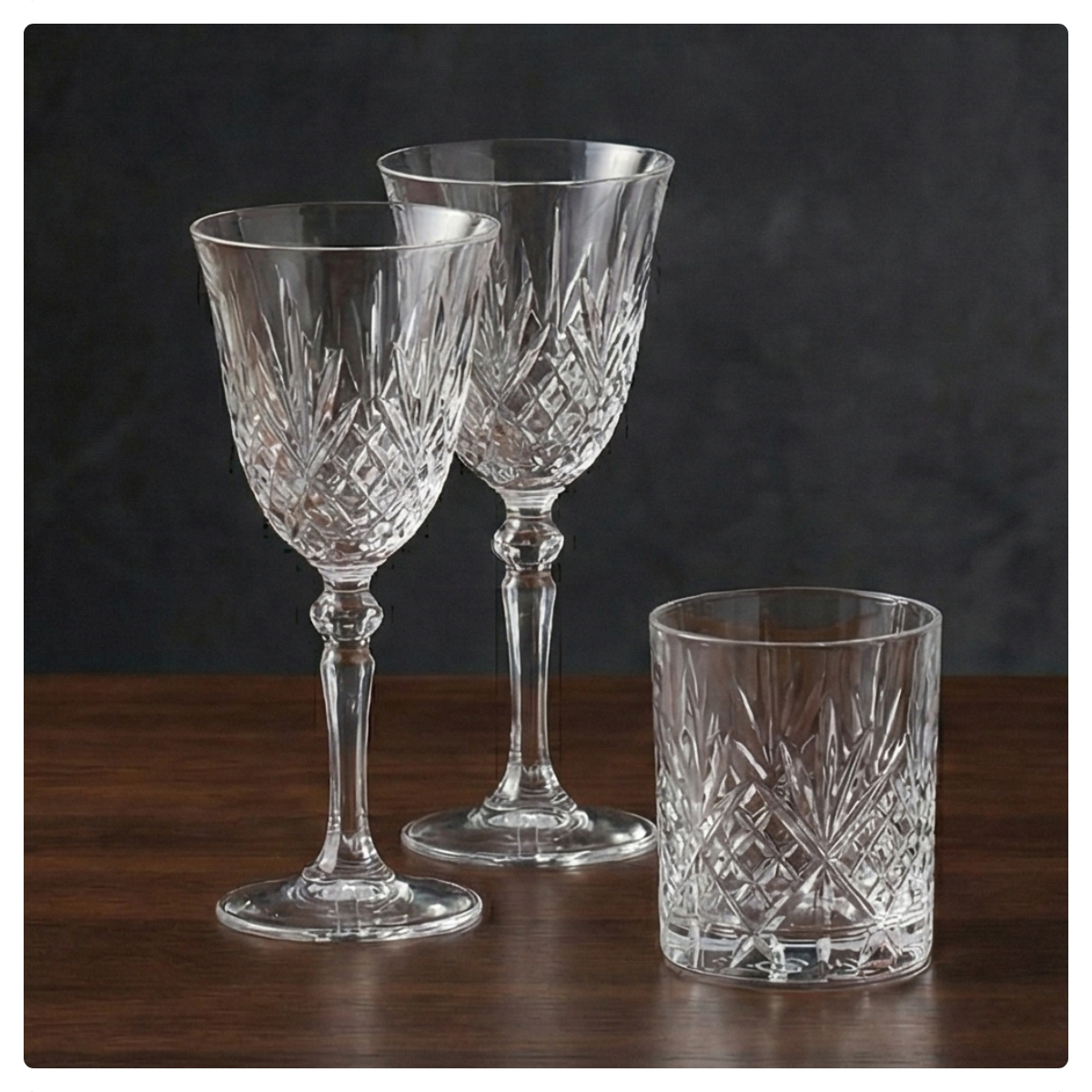 Sofranızdaki Kristal Şıklık