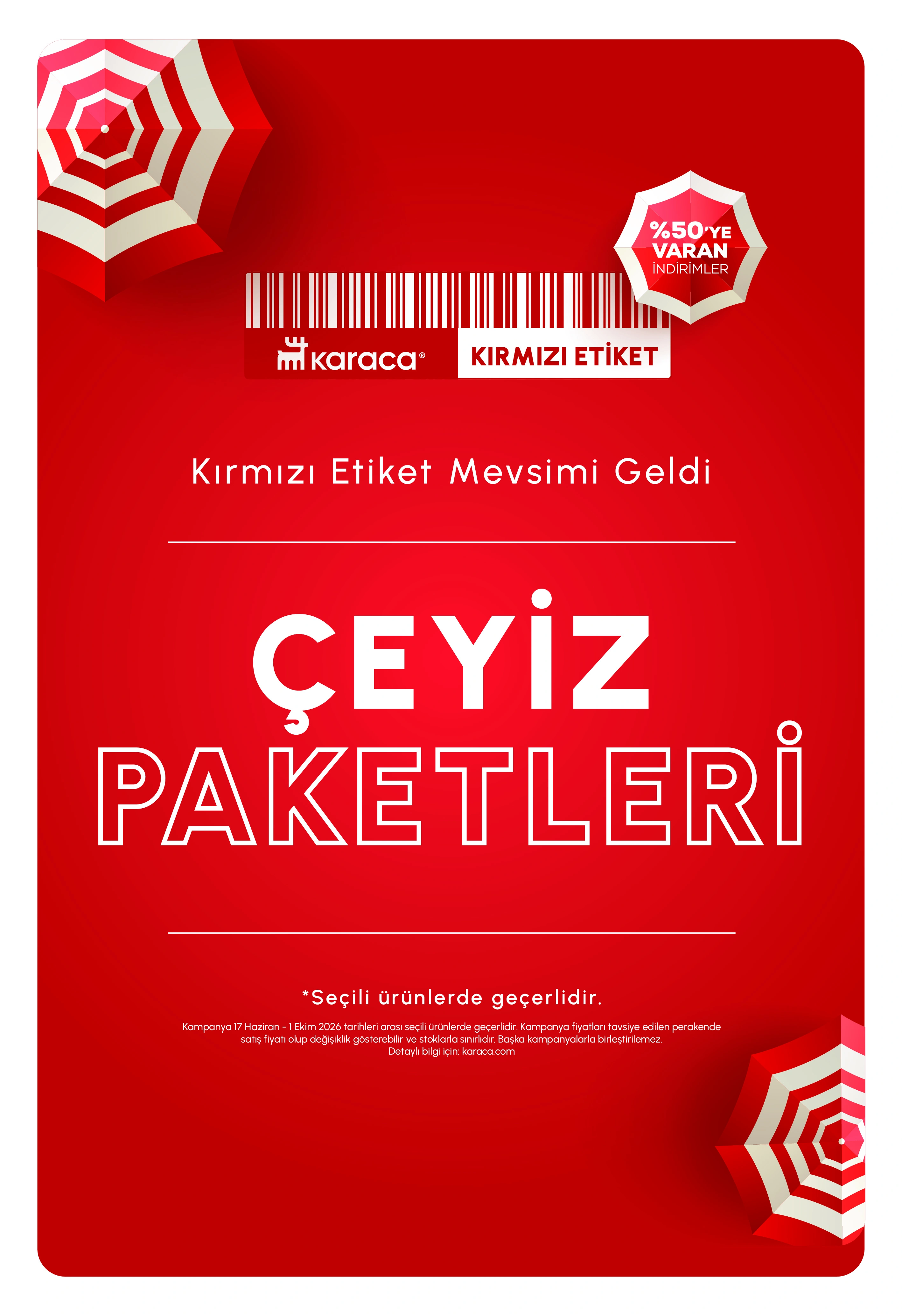 Karaca Züccaciye Çeyiz Paketleri